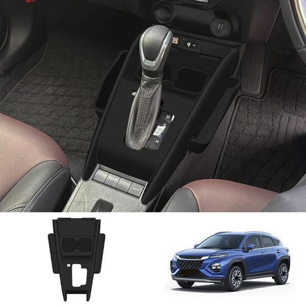 Silicone Cup Holder with Side Storage for 24-Model Right-Hand Drive Suzuki Fronx