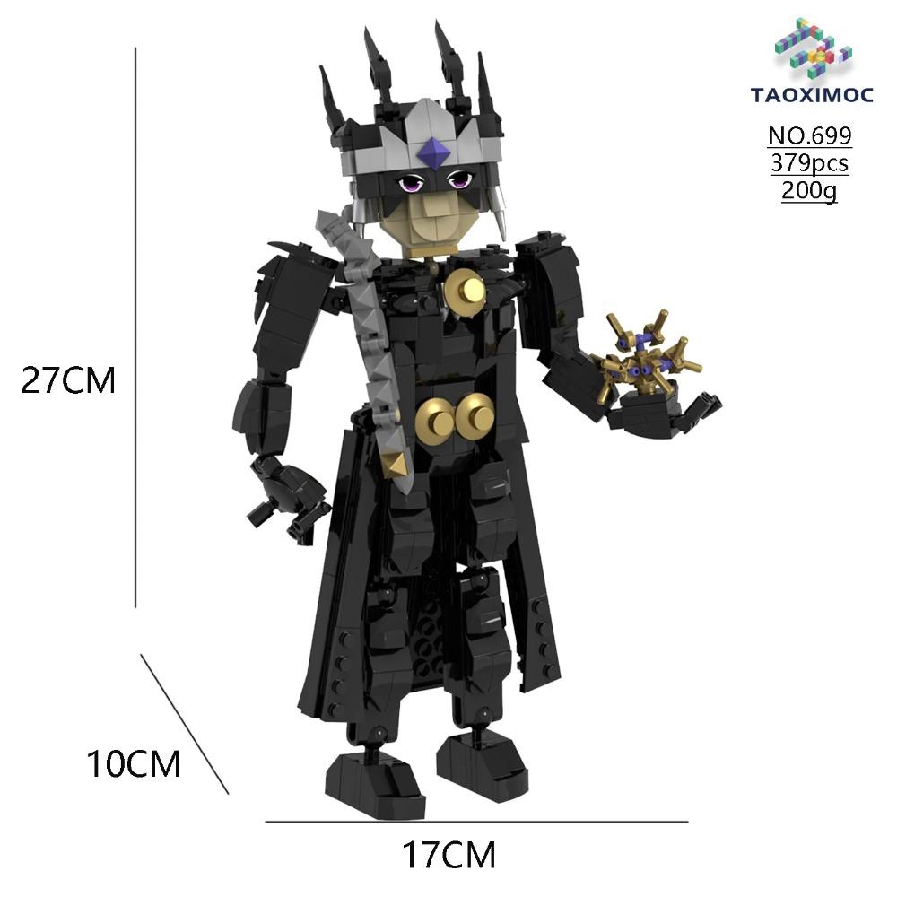 Skibidi Toilet Titan TV Man Speakerman Horror Game Bosses Camara Building Block Cartoon Doll Model Kids Birthday Halloween Gift