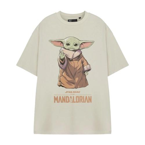 Star Wars The Mandalorian Mens Grogu Short-Sleeved T-Shirt