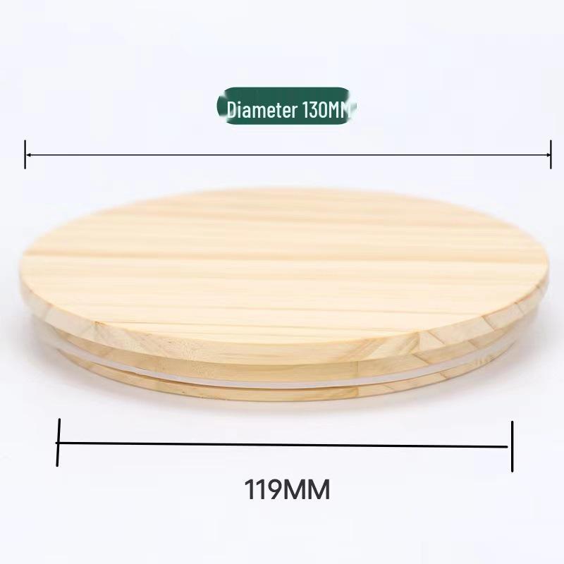 Bamboo Wood Lid for Glass Bottles and Jars