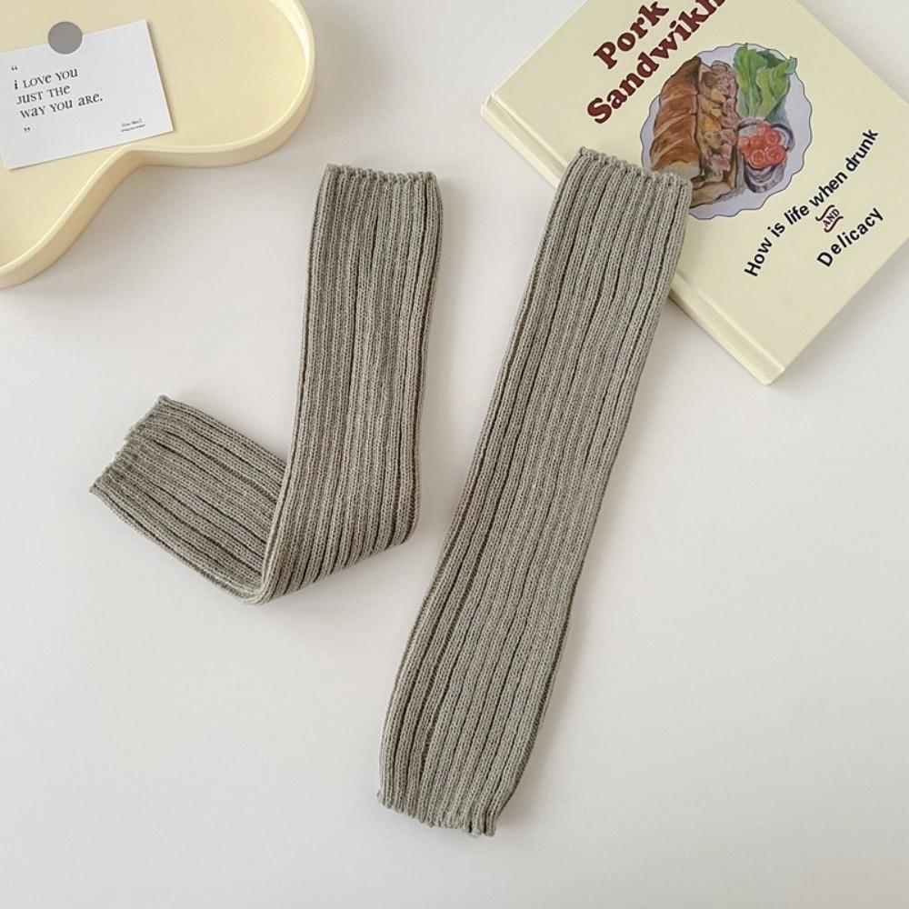 Kältefeste lange Socken Häkel-Fußwärmersocke Neue Stulpen Herbst Winter