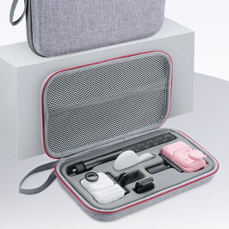 Compact EVA Carrying Case Water Resistant Protections Bag for 360 GO Ultra Camera Secure Storage Accessories