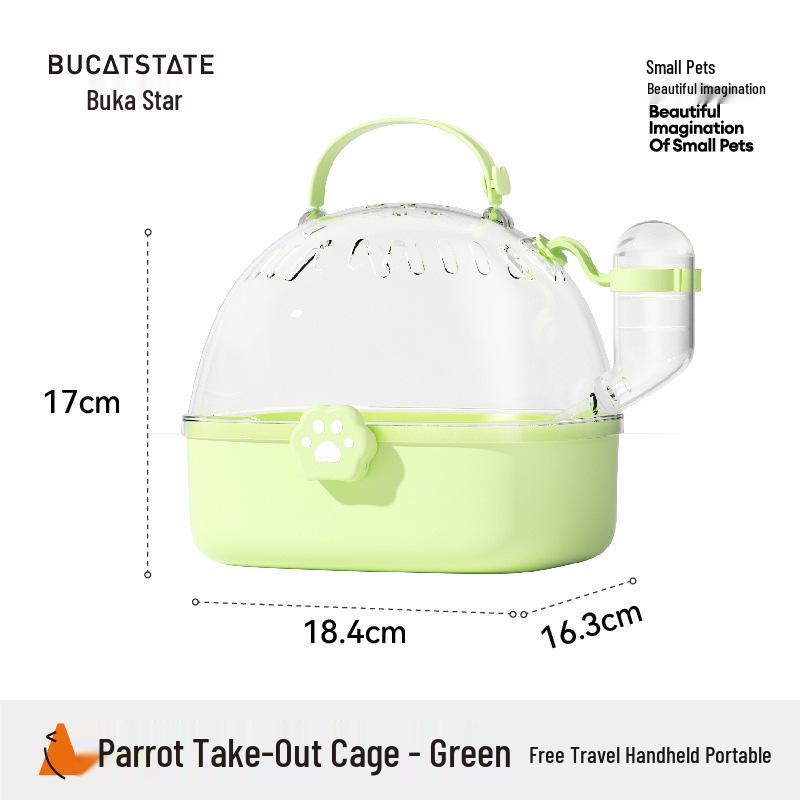 Портативная клетка для попугаев Buka Star Outdoor для кореллы и волнистого попугайчика