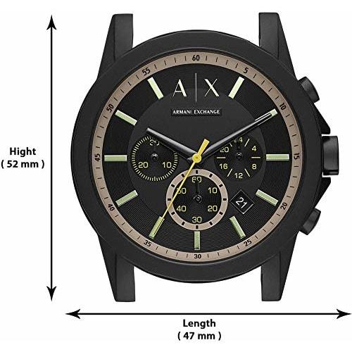 Armani Exchange AX1343 Men's Black