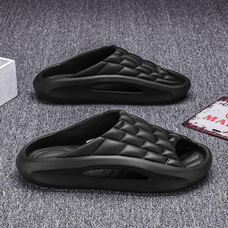 Fashion Couple Slippers Wear-resistant Non-slip Fashion Breathable Trend Versatile Comfortable Waterproof Thick-soled Shoes Summer Main