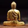Brass Dainichi Buddha Statue Ornaments Buddha Desktop Attracting Wealth and Treasures Creative Furnishings Crafts