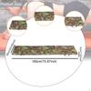 Three Fold Exercise Mat with Carrying Handles Gymnastics Balance Pilates Pad for Home Dance Core