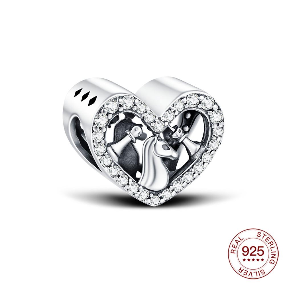 Prawdziwa Miedź Amulet Szachy Wzorzysty Koralikowy Amulet do Tworzenia Biżuterii Autentyczna Bransoletka Biżuteria Damska Biżuteria Modowa Prezenty Świąteczne