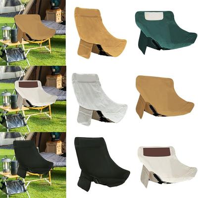 Housse d'assise épaissie respirante pour chaise de camping pour la pêche en plein air, le jardin