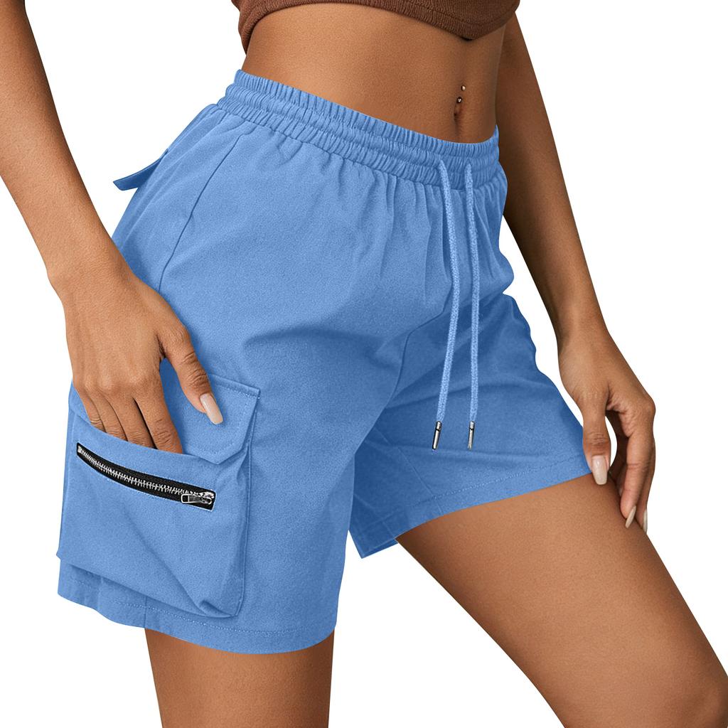 Women's Casual, Loose, -color Shorts