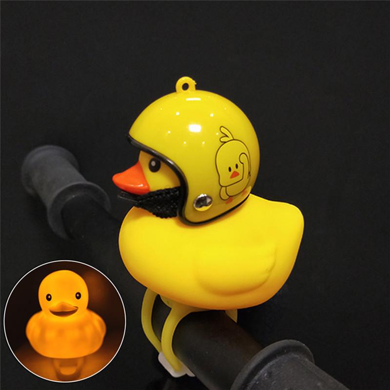Cycling Lights Bicycle Lights Duck with Helmet Small Broken Wind Yellow Duck Road Bike Motor Helmet Riding Bicycle Accessories