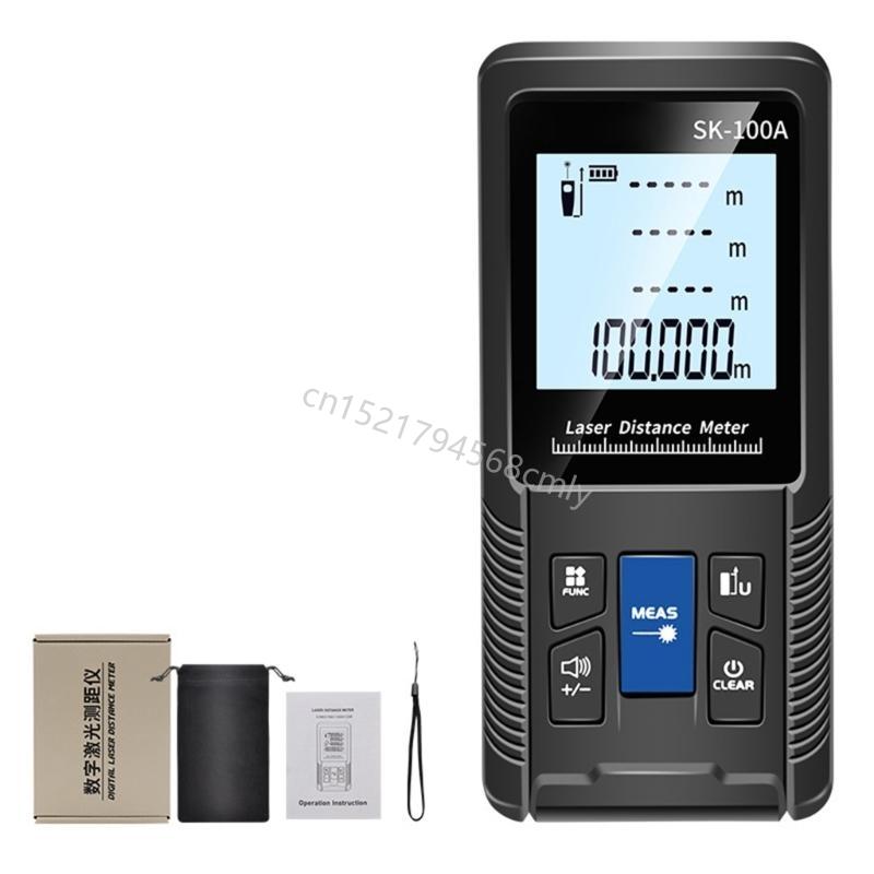 40m 50m 70m 100m 120m Handheld Digital Lasers Distance Meter Measure Rangefinder 6XDE