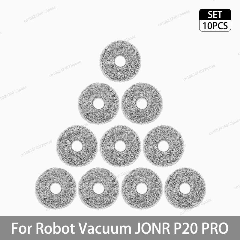 For JONR P20 PRO / T5 Pro Robot Vacuum Cleaner Accessories Main Side Brush Hepa Filter Mop Cloth Dust Bag Replacement