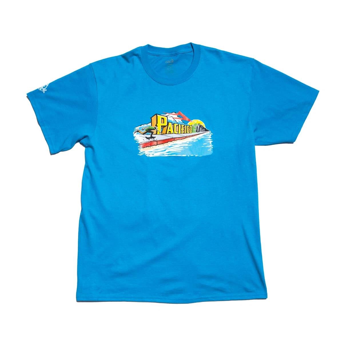 

Lakai Skateboard Shirt Pacifico Push Cyan S
