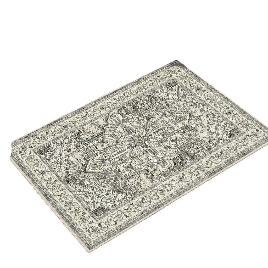 Persian Floor Mat Bathroom Dirt Resistant Floor Mat Easy To Maintain Door Mat for Entrance Foyer