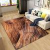 3D Wood Grain Area Rug,Carpet Rug for Living Bedroom Sofa Doormat Decoration,Kitchen Hallway Balcony Kid Play Non-slip Floor Mat