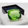 Natural Green Peridot Cushion Cut 10-11 Ct Beautiful Certified Loose Gemstone