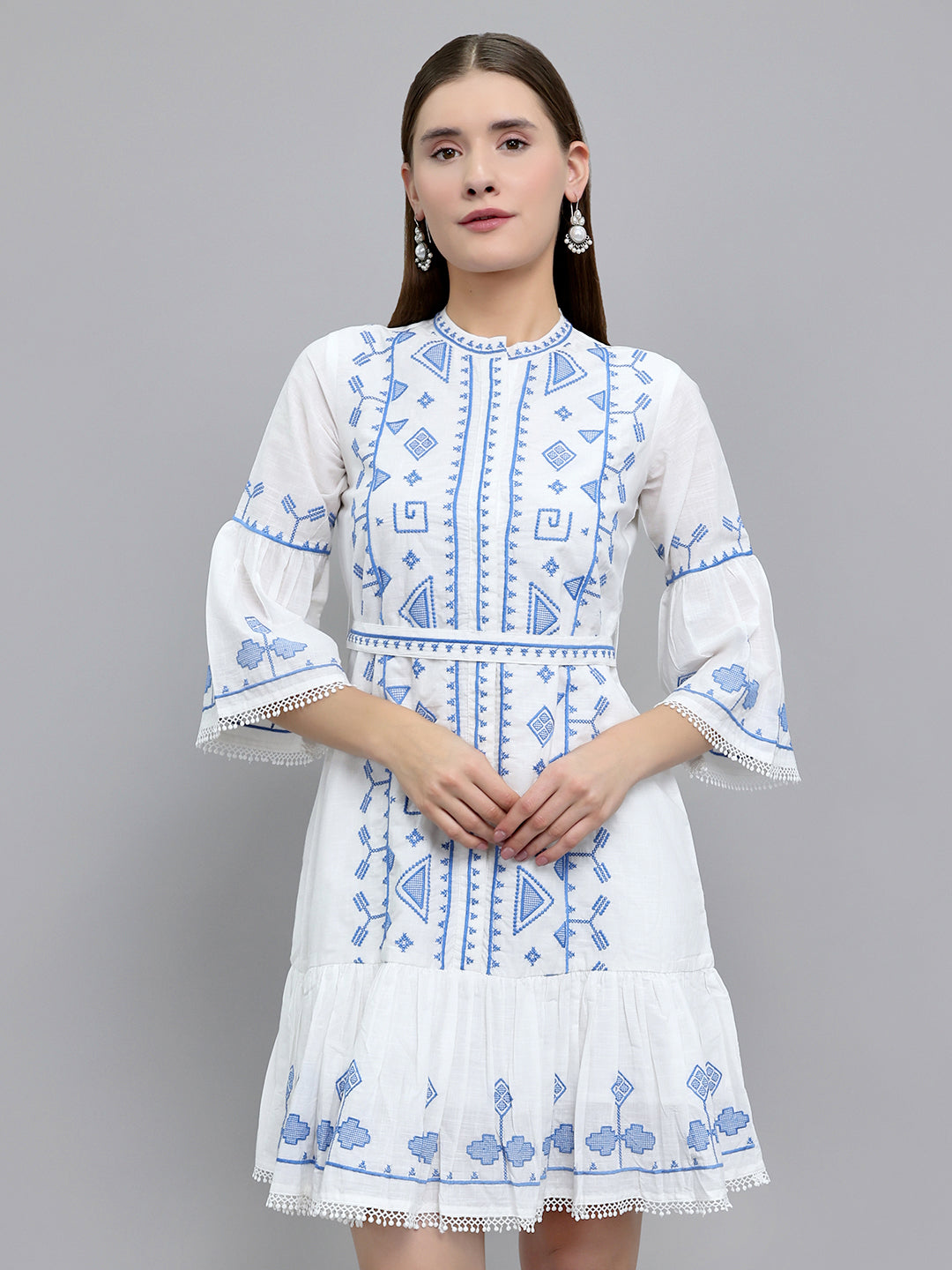 Monte Carlo Women Regular Fit White Tunic XL белый