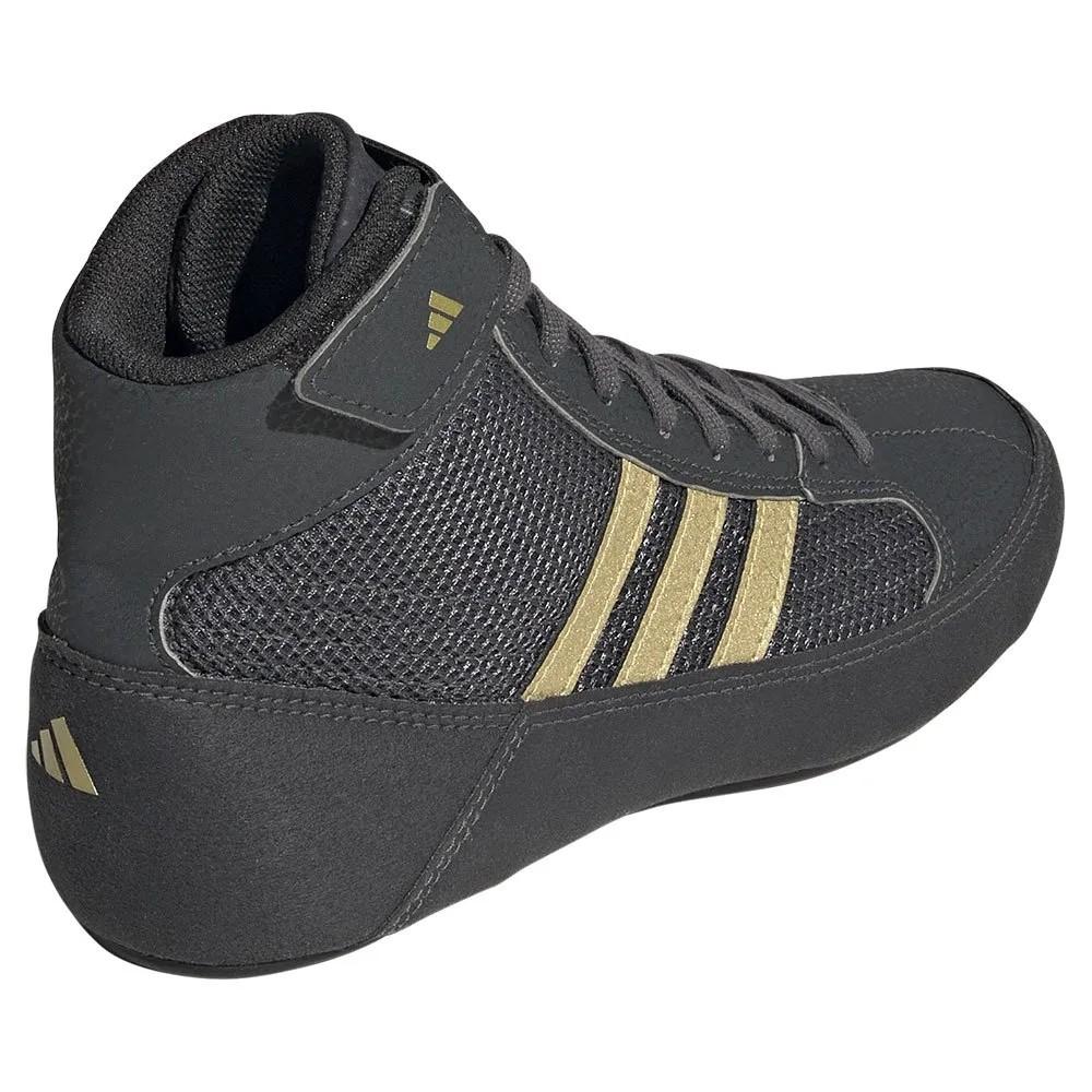 Scarpe da Wrestling Adidas Bambino Havoc Nero/Oro 35