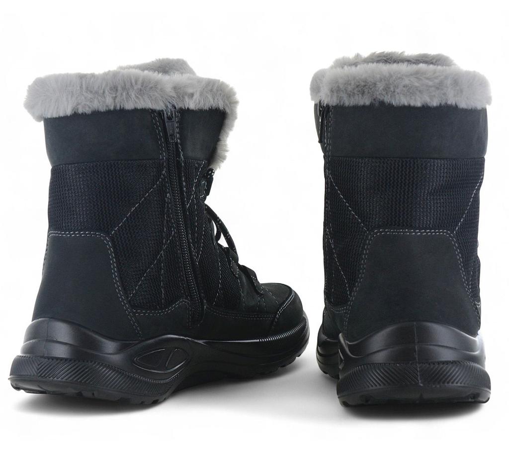 JOMOS Jomotion Boots - Damen Winter Stiefel Schuhe Gefüttert Schwarz 860999-566-000 ORIGINAL