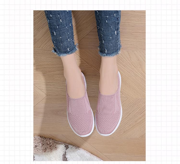 Dammode 2024 Cross-Border Halvtofflor - Andningsbara, Mjuka Sulor, Plus Size Vardagsskor för Medelålders & Äldre Mammor