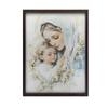 Mother and Child - Picture of the Mother of God with the Child Mother and Child - Picture of the Mother of God with the Child, 50X70 Cm, Wooden Frame Light Oak,