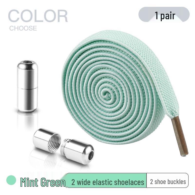 Elastic No-Tie Shoelace Buckle for Men, Women, and Kids