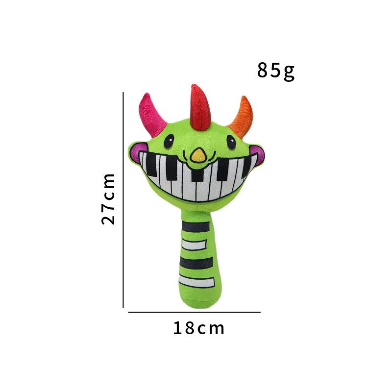 

НОВАЯ игра Sprunki Doey Pianosaurus Plush Anime Nightmare Critters Plushie Мягкая мягкая игрушка-подушка для животных Кукла Декор Игрушка для детей Подарок