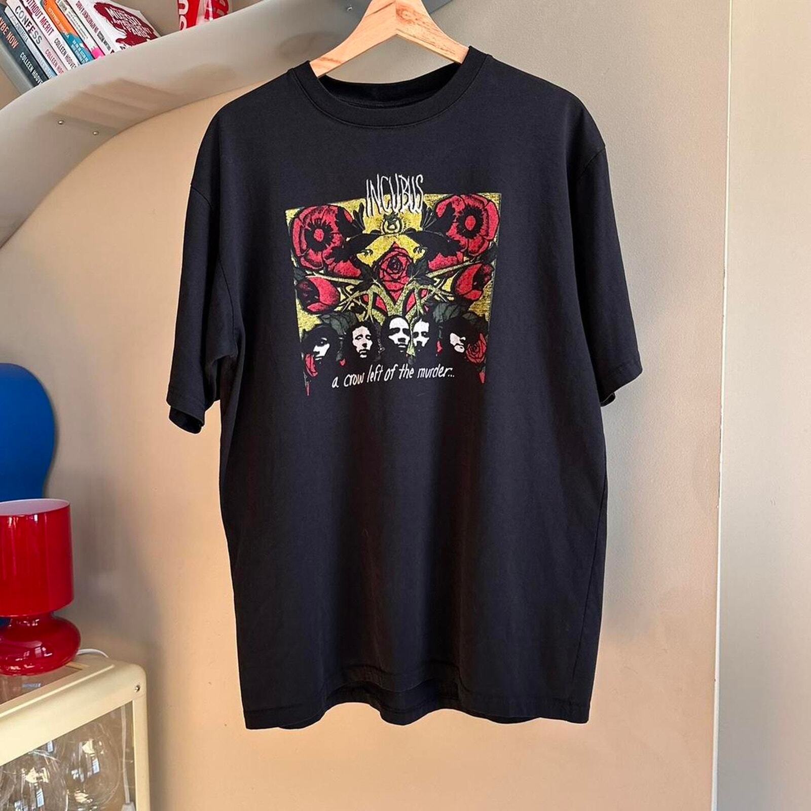 Incubus Band Shirt Incubus Retro Style Black Unisex Shirt Reprint WA0544 XXL