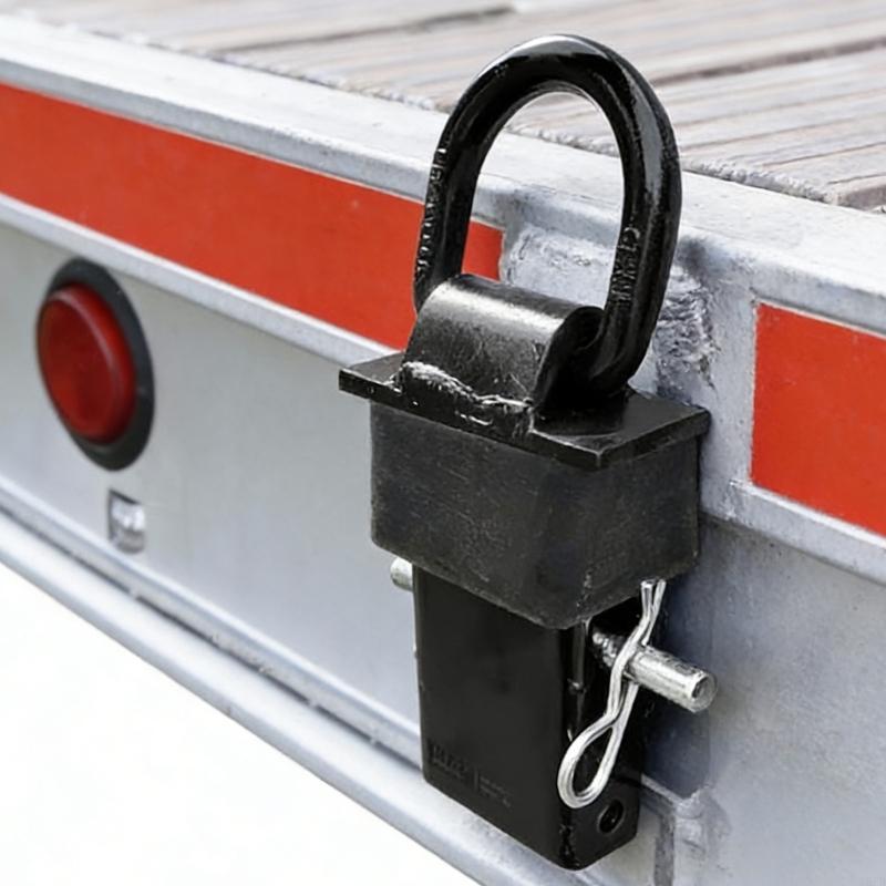 Easy To Use D Type Tow Hook Shackle Stake Pocket D Rings For Car And Motorcycle R6FB