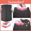 Deluxe Washable Cat Litter Mat Eva Material Non-slip Waterproof Cat Toilet Mat