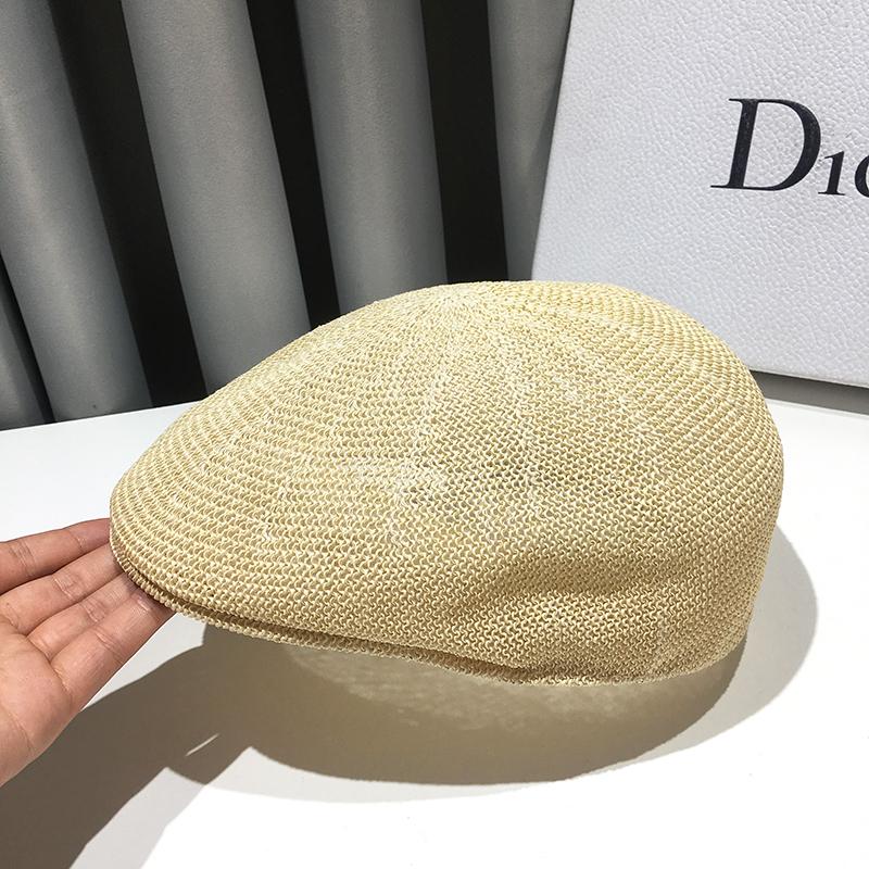 New Women'S Summer Fashion Straw Hat For Men Panamas Uv Protection Sun Visor Seaside Beach Hat Tide Summer Hats
