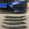 Front Fog Light Decorative Cover Trim For 2015-2018 Mercedes-Benz C Class Glossy
