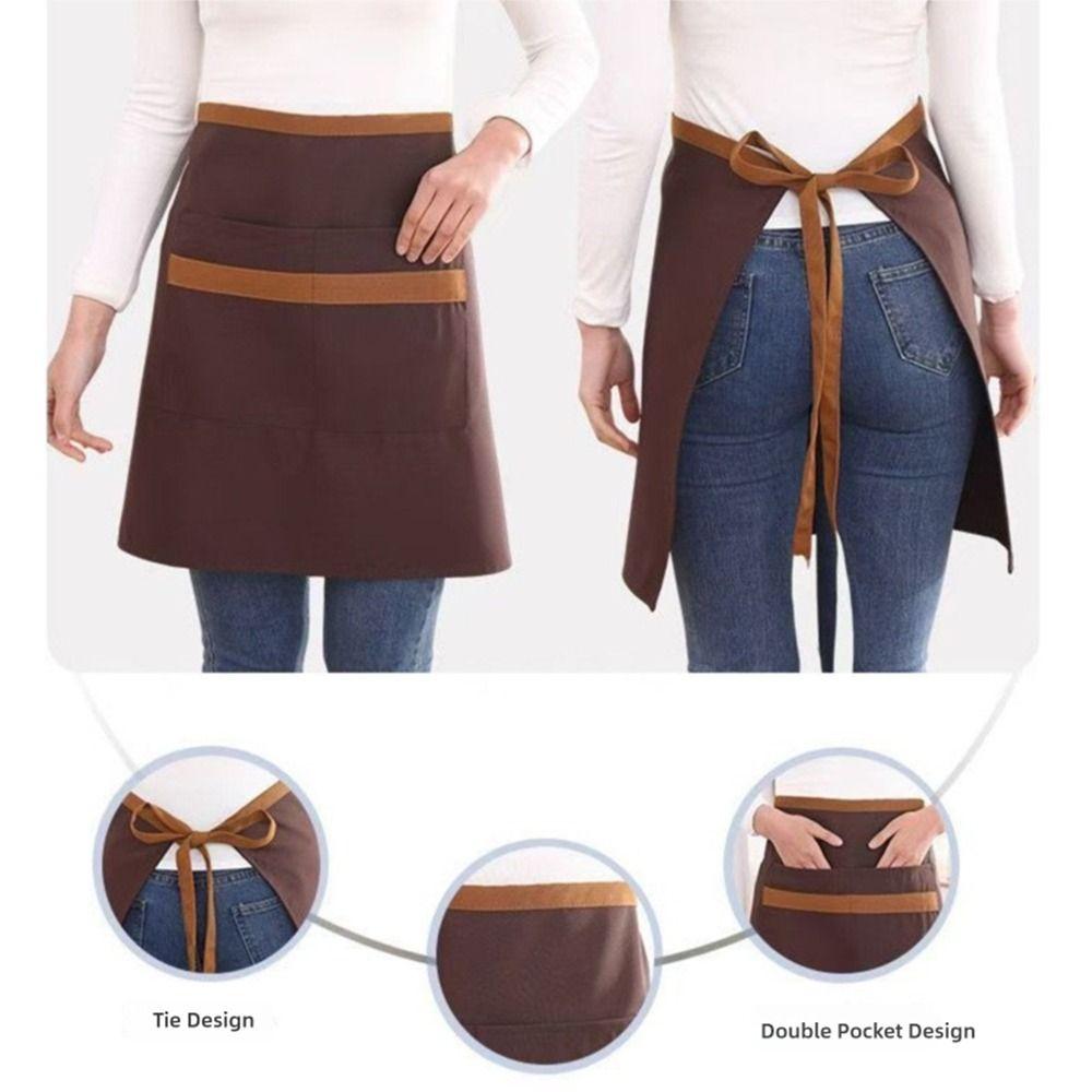 Multicolor Chef Apron Antifouling Cooking Bib Convienent Kitchen Suit  Bar Pub Cafe Cooking