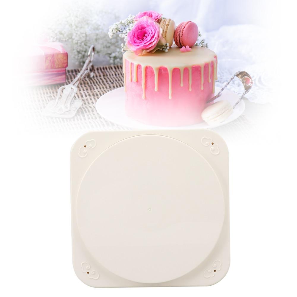 Automatic Rotating Rotating Dessert Display Table Rotating Dessert Display Stand Wedding Birthday 1 Trays