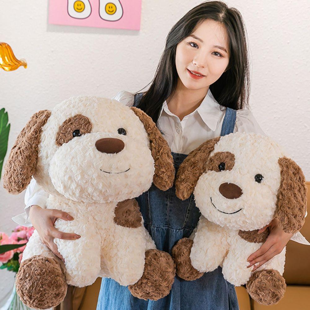Stuffed Animal Animal Puppy Dolls Brown Spot Shiba Inu Plush Dolls  Birthday Gifts