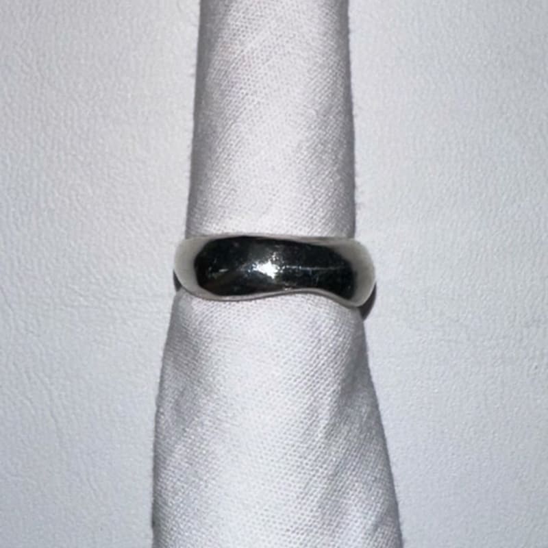 BRILLPIECE Mono arc nail ring