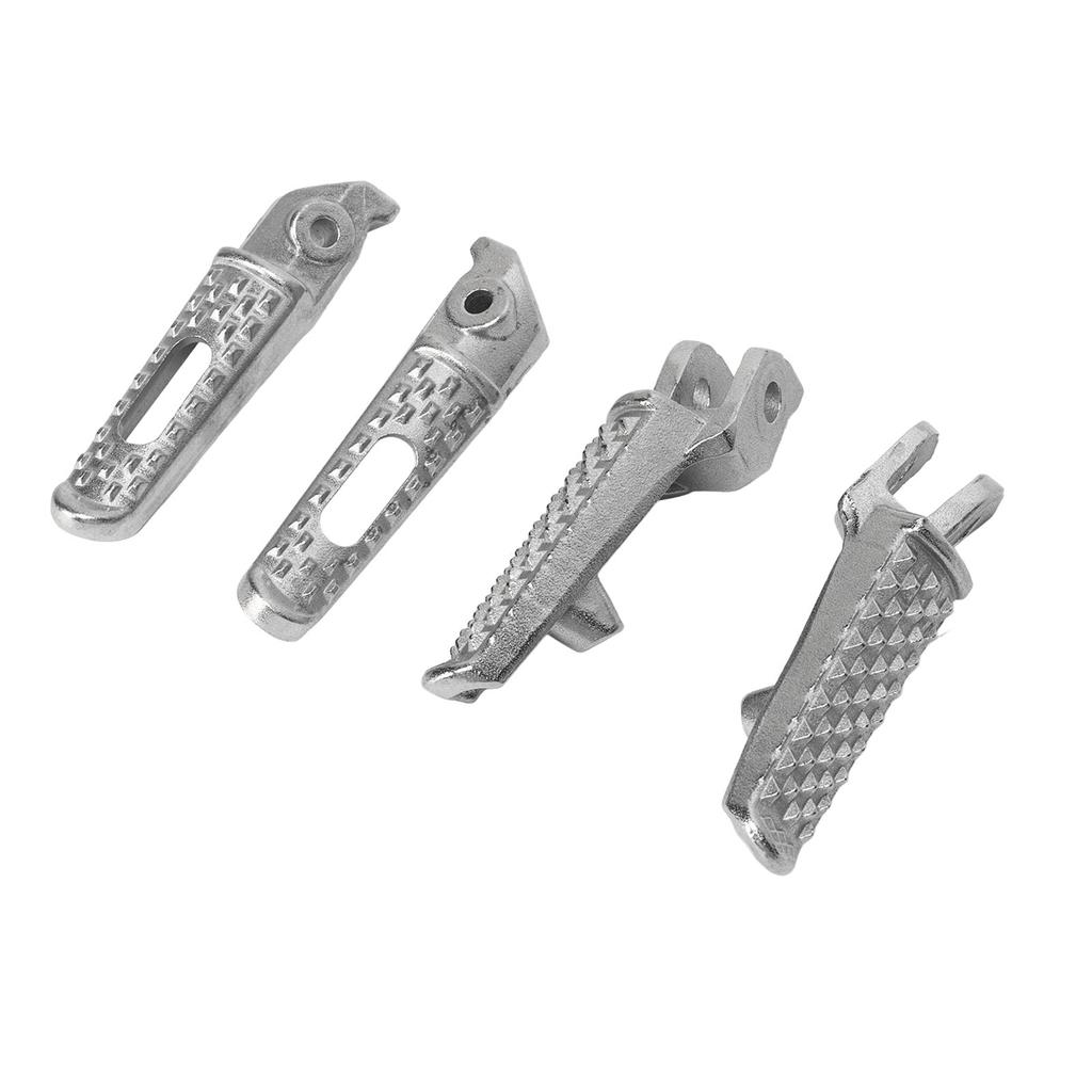 Motorcycle Foot Pegs Complete High Strength Strong Grip Replacement for CBR600 F4I 2001‑2008