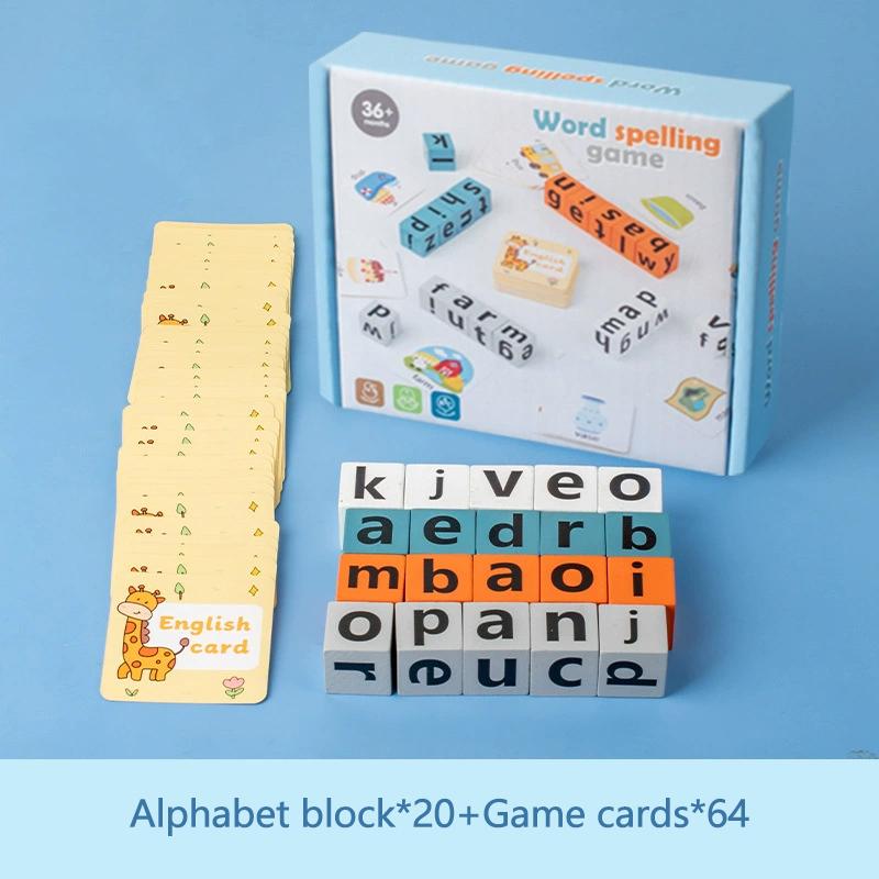English Word Game Learning Toys Children s Educational Parent-Child Interaction English Letter Recognition Early Education Toys