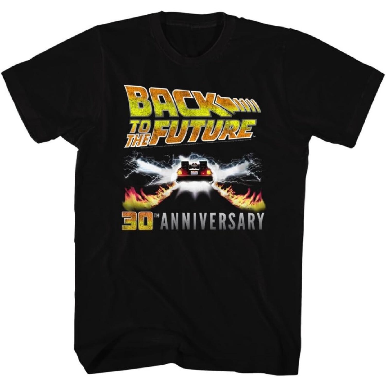 

Back To The Future - Mens 30Th Anniversary T-Shirt, Size_ X-Large, Color_ Black XXXXXL різнокольоровий