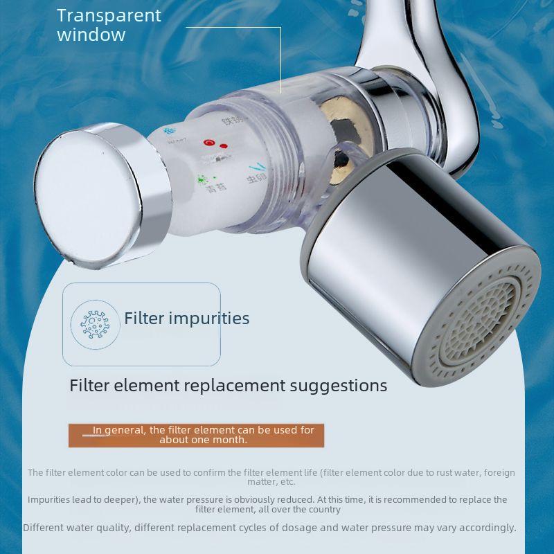 Universell Roterbar Kranforlenger: Sprutsikker, Multifunksjonell Vannrensedyse