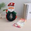 Christmas Honeycomb Paper Flowers & Santa Snowman Gift Box Decoration
