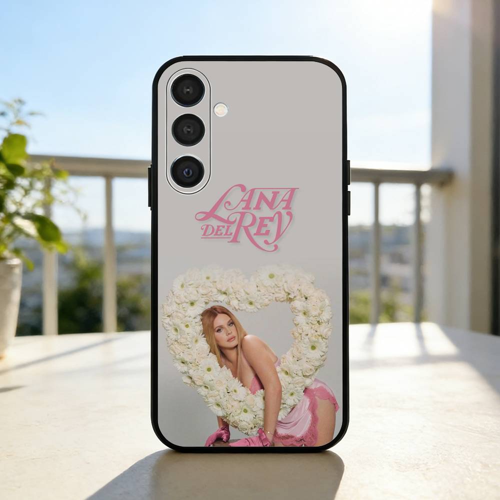 L-Lana D-Del R-Rey Singer Phone Case For Samsung  A73,72,71,A52,51,40,41,A22,A32,31,A13, Soft Black Shell