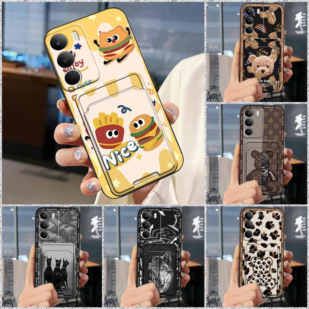 Cute Anti-knock Phone Case For OPPO Realme C71 4G Silicone Full Wrap Fashion Design Shockproof Protective Durable TPU