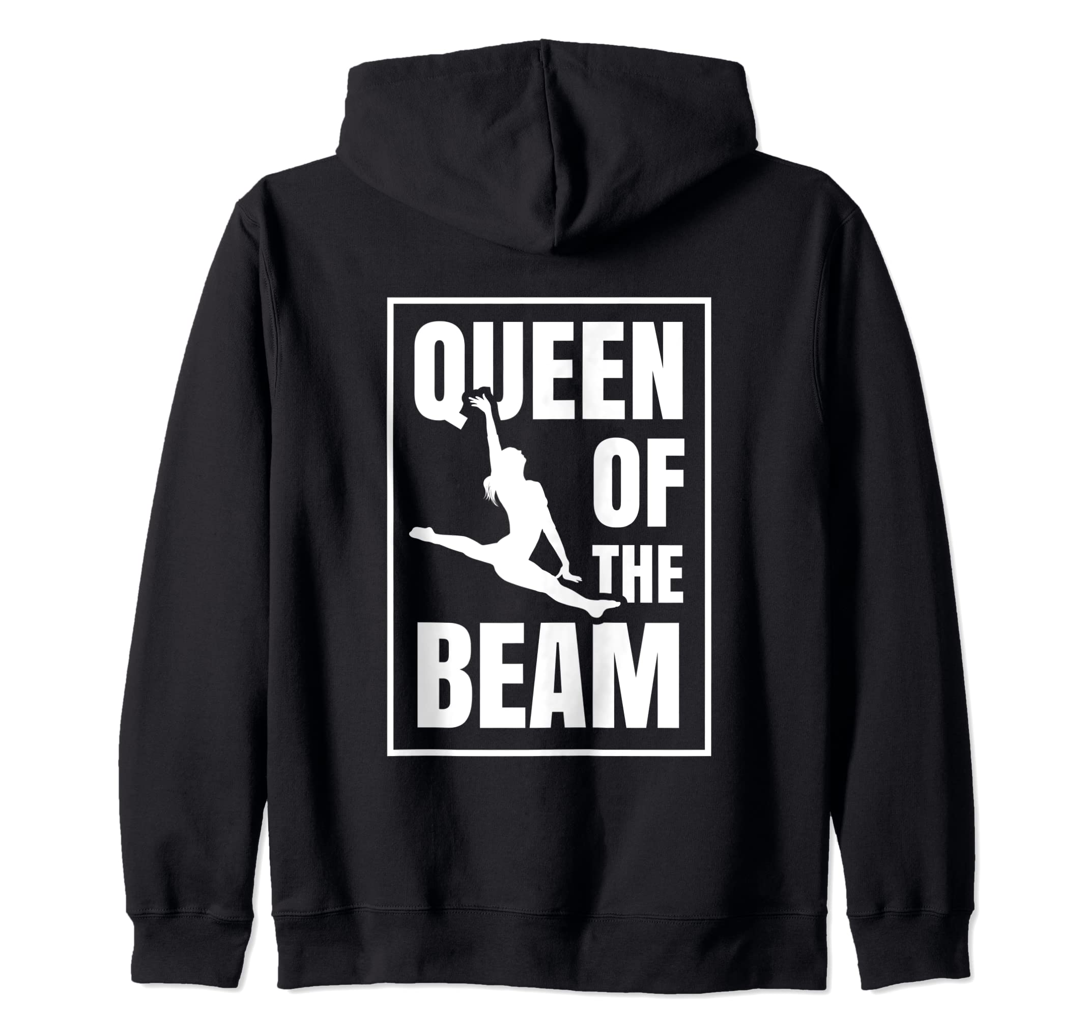 

Толстовка с капюшоном Queen Of The Beam Gymnast чёрный