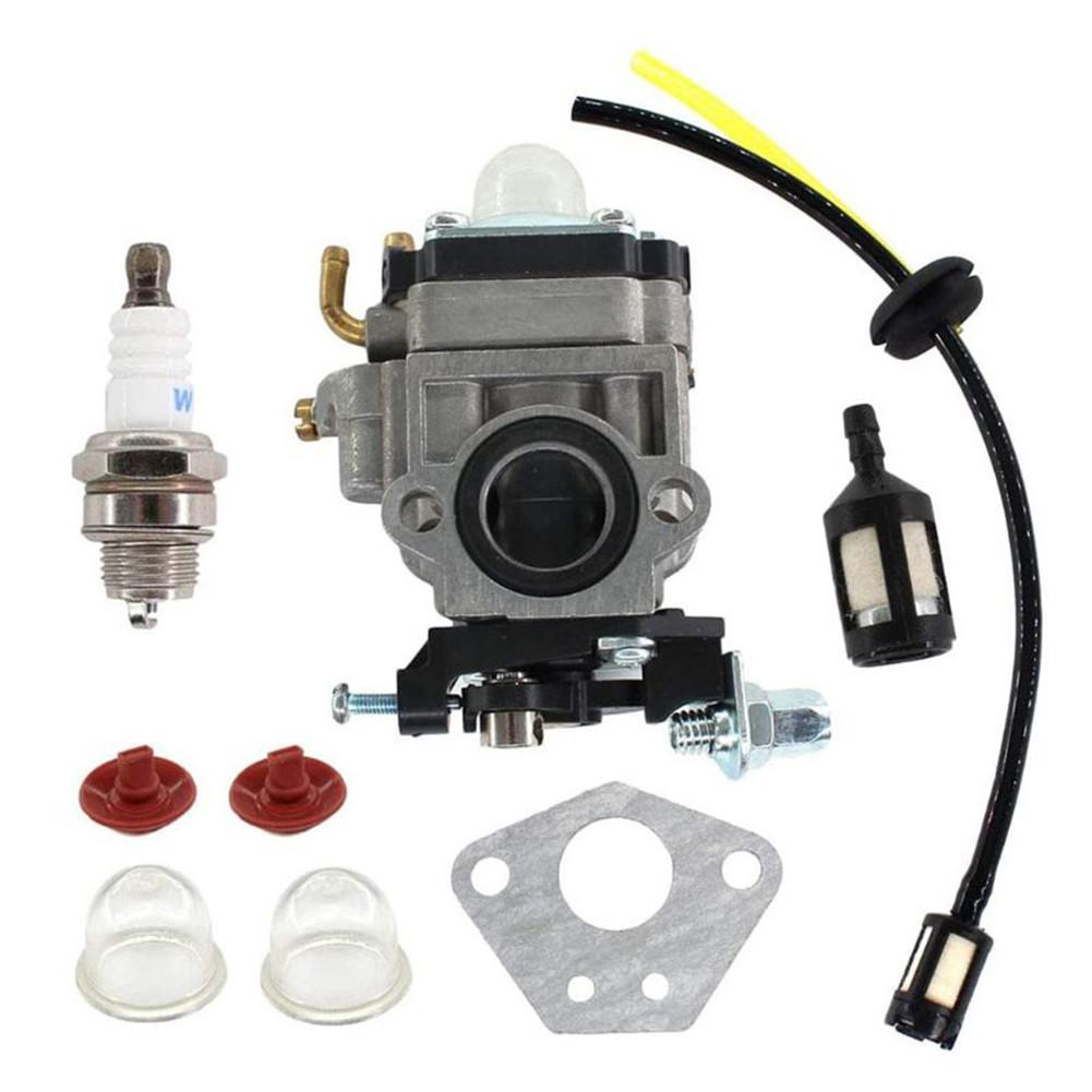 Carburetor For KBL23A Brush Cutter Carburettor Fuel Line Filter Kit Yard Garden Power Equipment String Trimmer Parts