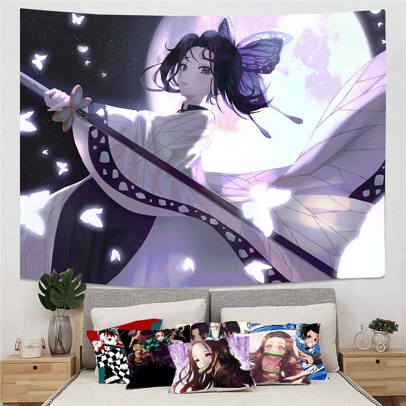 Японский гобелен в стиле аниме — фото 11