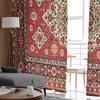 Vintage Flower Indian Bohemia Tulle Curtains For Living Room Sheer Curtain For Bedroom Christmas Blinds Voile Curtains