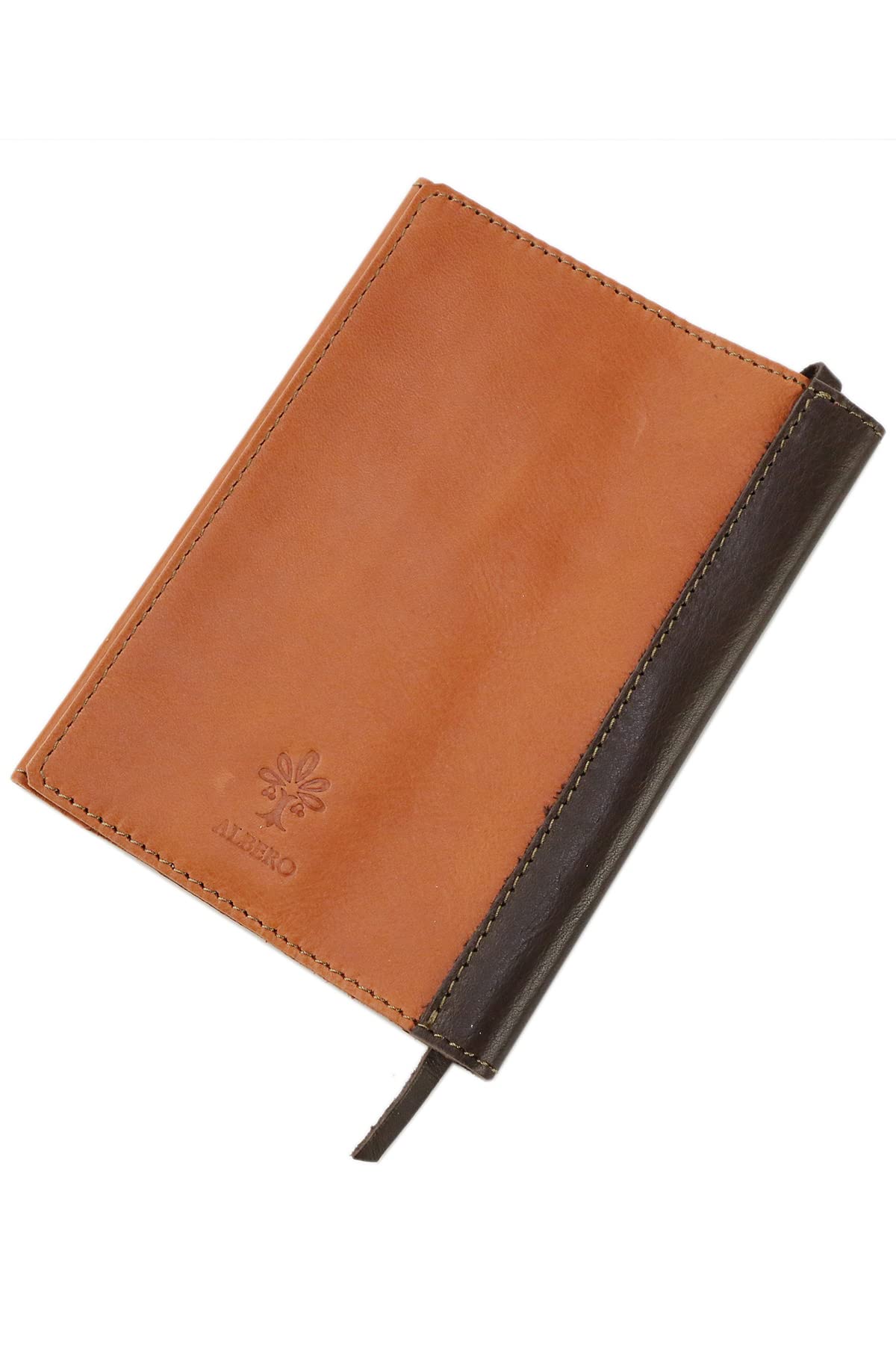 

ALBERO Book Cover Paperback Size Orange x Chocolate [Albero] AL-4362-40