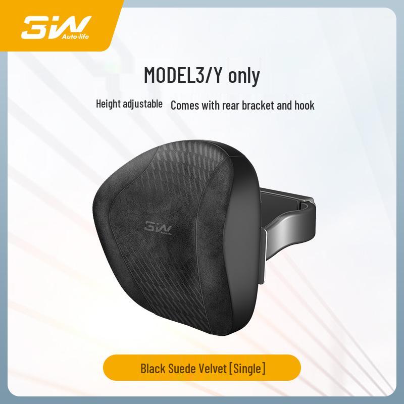 3W Adjustable Memory Foam Neck Pillow for Tesla Model Y & 3 Refreshed Version